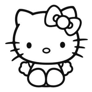 Anime Hello Kitty Boyama Sayfası