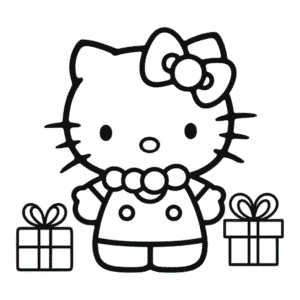 Hello Kitty Noel Boyama Sayfası