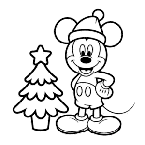 Noel Mickey Boyama Sayfası