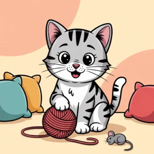Kedi Boyama Sayfaları
