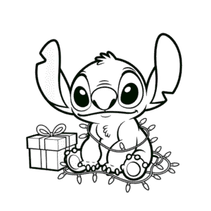 Noel Stitch Boyama Sayfası