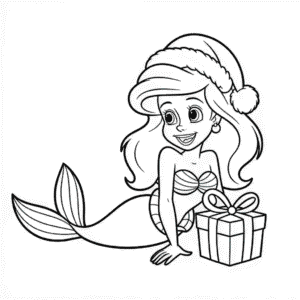 Ariel'in Noel'i Boyama Sayfası