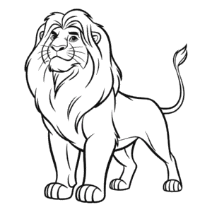 Aslan Kral Boyama Sayfası